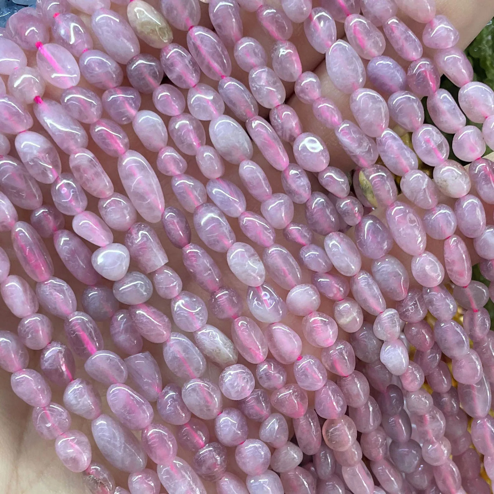 Natural Irregular Purple Quartz Stone Loose Spacer Beads For Jewelry Making Charm DIY Bracelet Necklace Accessories 3-5MM