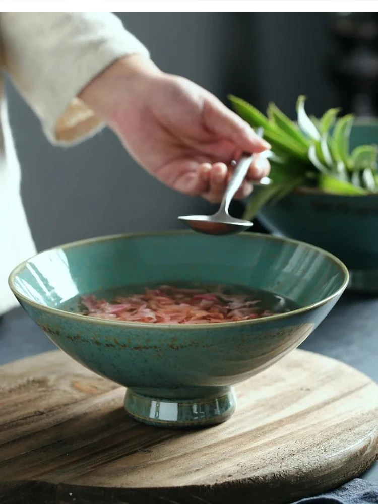 

Керамическая бытовая лапша Добonin Коммерческий большой суп Посуда для отеля и ресторана