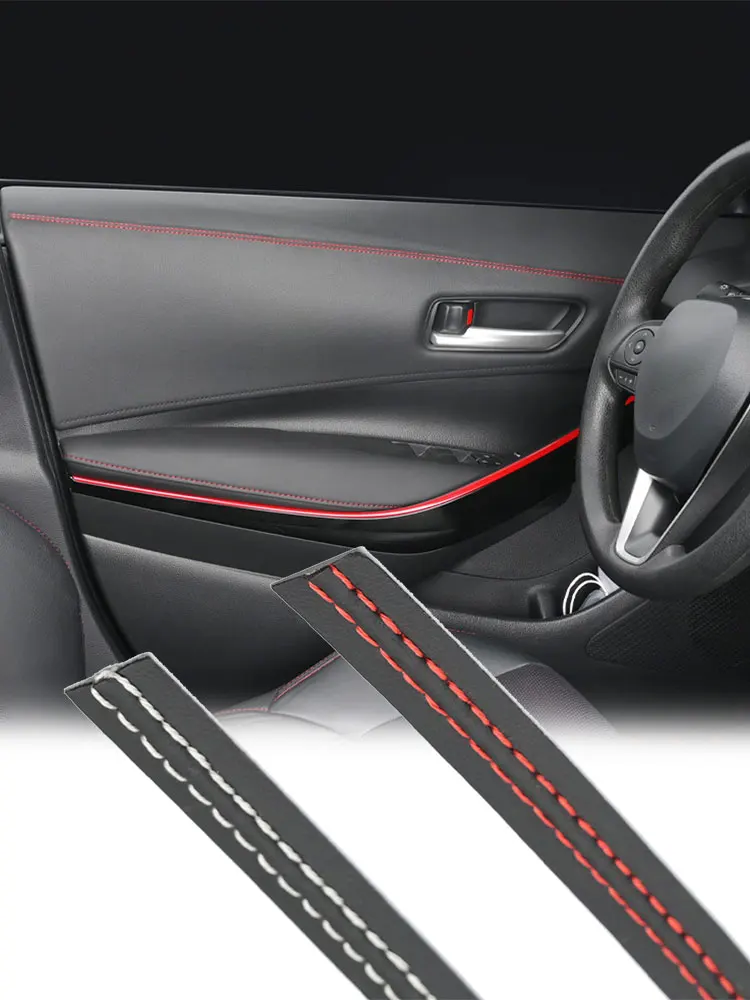 

Self-adhesive Molding Trim Car Interior Auto Styling Dashboard PU Leather Decoration Line DIY Braid Strip Car Accessories