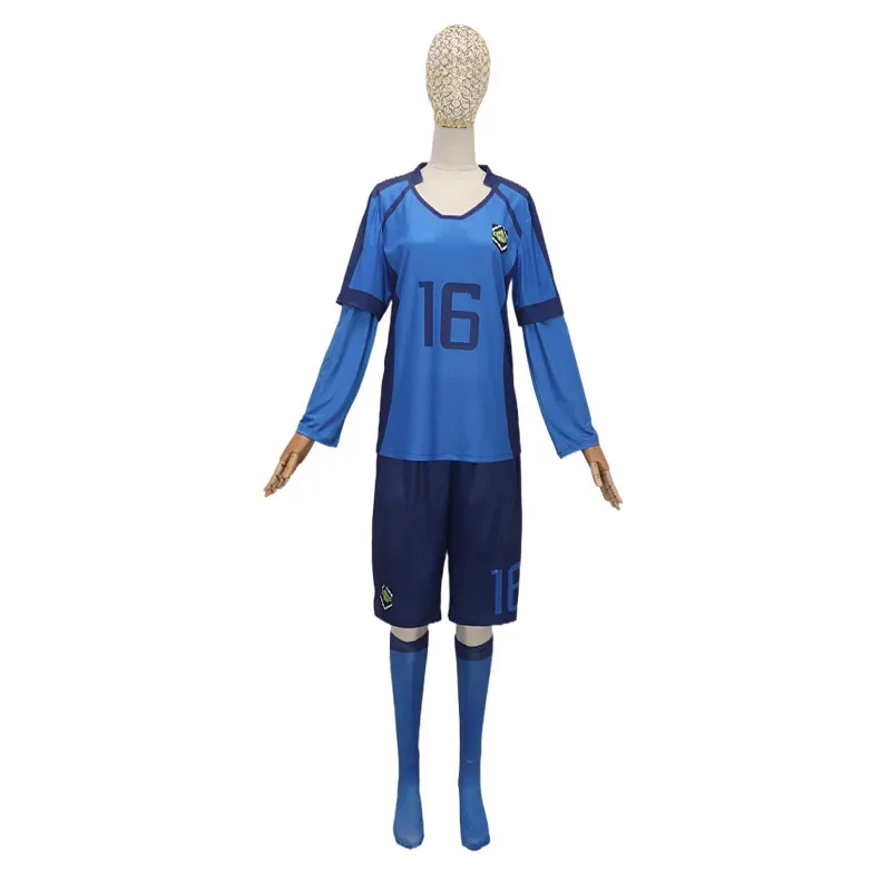 

25COSBlue Lock Аниме Косплей Костюм Bastard Munchen Isagi Bachira Chigiri Nagi Rin Sae Itoshi Kaiser Reo Hiori Barou Nik