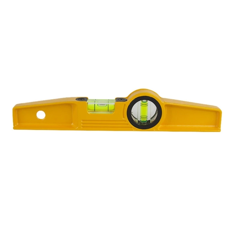 Magnetic Torpedo Level, 10-Inch Shockproof Tool box Level with 2Bubble Spirit Level 90 180 Degree KXRE