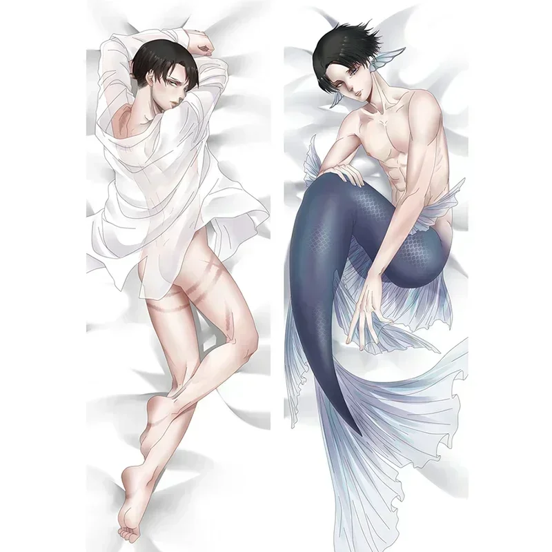 

Атака на титанов, подушка бойфренда, Ранняя Аниме Dakimakura Waifu, объемная двухсторонняя декоративная подушка, наволочка, подушка