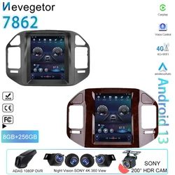 WIFI For Mitsubishi Pajero 3 V60 V68 V73 1999 - 2011 Android Auto Car Radio GPS Navigation Multimedia Stereo Carplay No 2din DVD