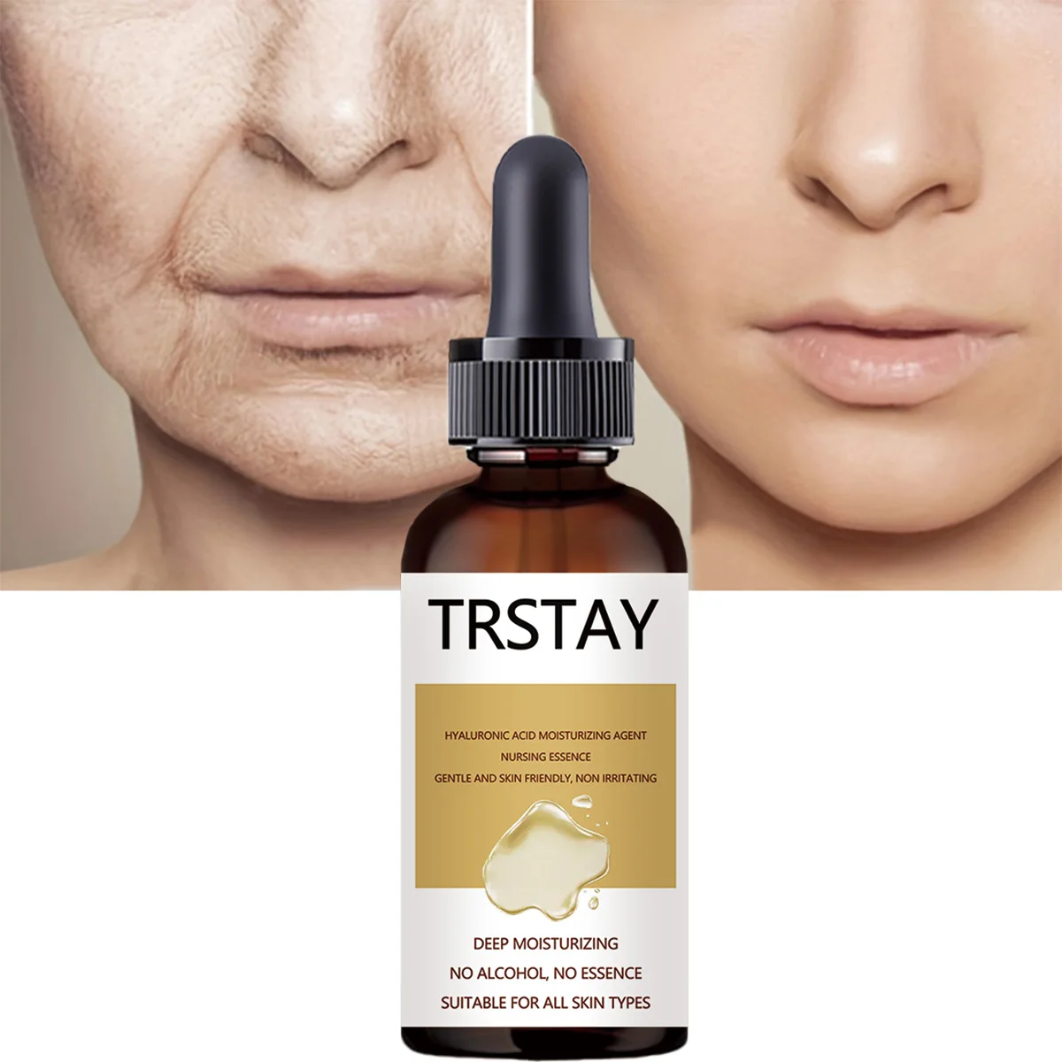 Snail Extract Serum Face Essence Anti Wrinkle Hyaluronic Acid Anti Aging Collagen Whitening Moisturizing Face Care Freeshipping