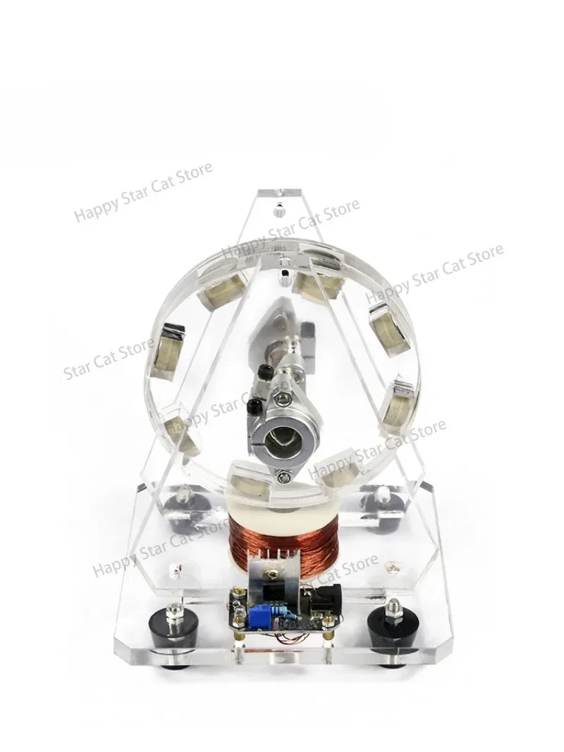 Science and Education Experimental Apparatus Toy Bedini Motor Strong Magnetic Force Brushless Motor Model