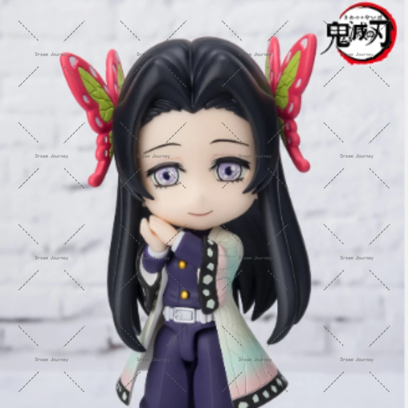 

In stock Bandai Figuarts mini Demon Slayer: Butterfly Kanae, Former Style Q Version, Guanya, Action Doll Collection Gifts