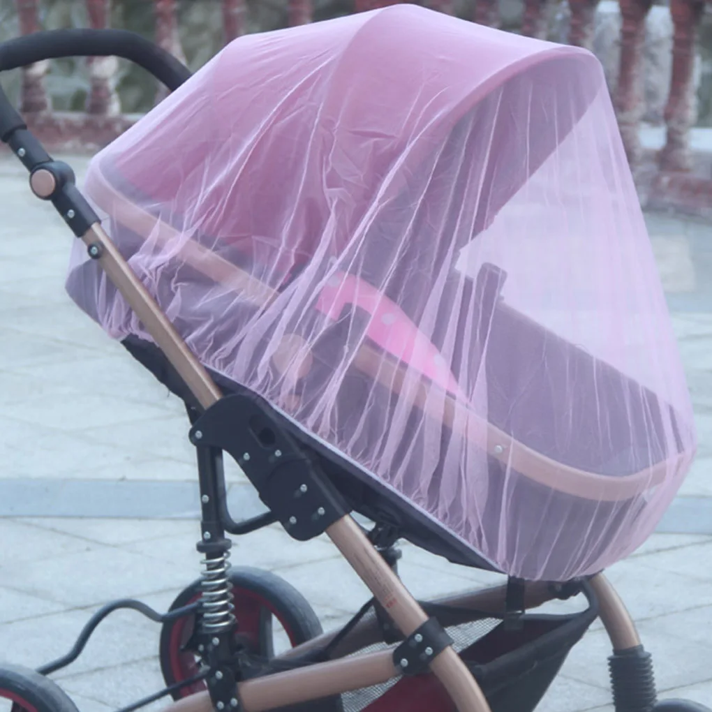 

Baby Stroller Mosquito Net Universal Pushchair Fly Insect Protector Car Seats Dust Cover