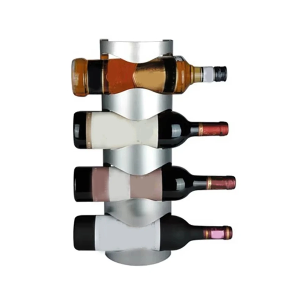 【Ship Within Wine Rack Wine Bottle Holder Bar Red Wine Stand Household Wall-Hanging Wine Storage Rack