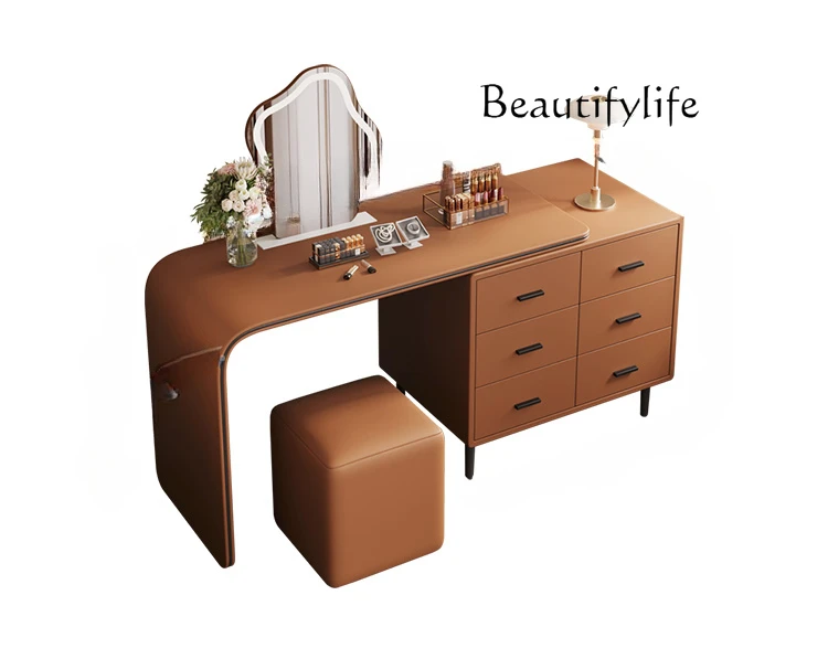 

Dresser Simple New Affordable Luxury Style Bedroom Small Apartment Modern Makeup Mirror Cabinet Small Apartment