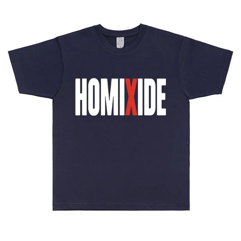 Rapper Homixide Gang Graphic T-shirt Playboi Carti Opium Merch Tshirt Men Women Hip Hop T Shirts Male Cotton Tops Tees