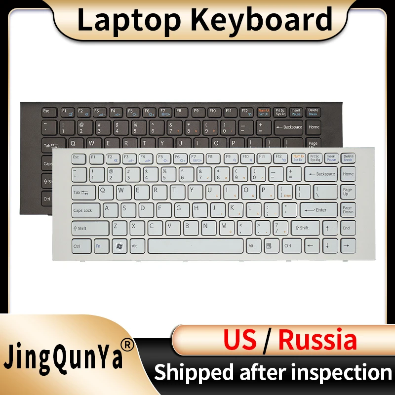 

US/RU/Russian Laptop Keyboard For Sony Vaio EG38 EG17YC PCG-61A14L 61912 VPCEG-211T EG-111T VPC-EG EG18EC EG37 Replacement