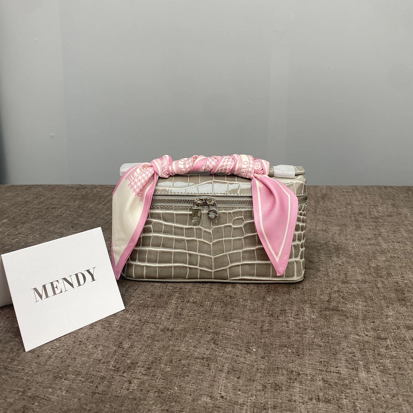 

Women's Bag Handbag Shoulder Bag Small Size 19CM Clutch Purse Crocodile Pattern Crossbody Bags Leather Lady Bags Luxury Designer