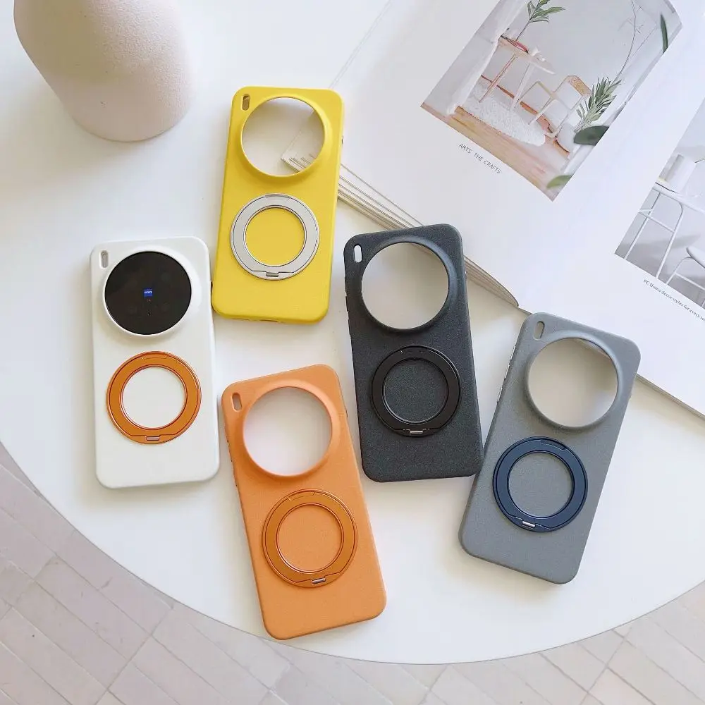 

Fashion 360° Rotating Bracket Solid Color Phone Case for Huawei Mate 60 70+ 80 Pro Max with Support Magnetic Charging