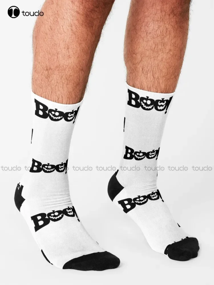 New Halloween Ghost Socks Hiking  Women Personalized Custom Unisex Adult  Teen Socks Halloween Christmas Gift