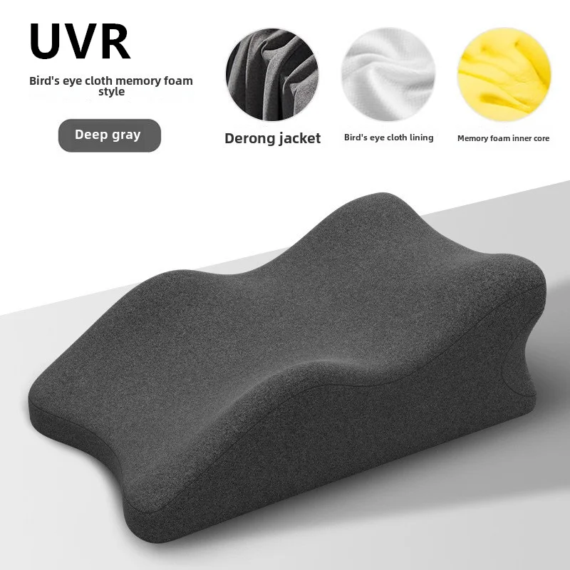 

UVR Leg Pad Pillow with High Resilience Memory Sponge Filling Vein Foot Pad Pillow Decompression Cushion Multifunctional Pillow