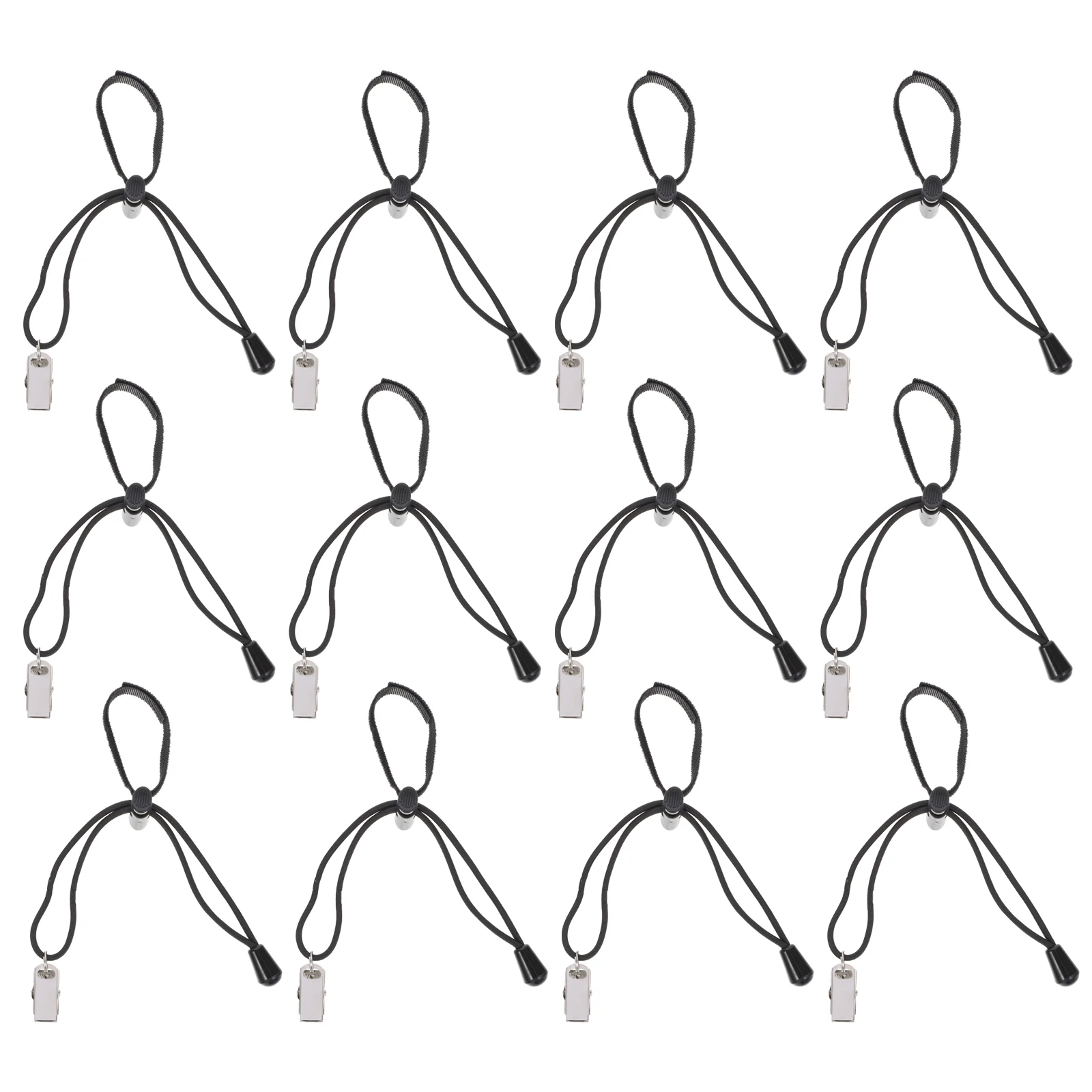 

12pcs Cloth Clips Studio Nylon Utility Backdrop Clamps Adjustable Photography Background Clips Stand Accessories