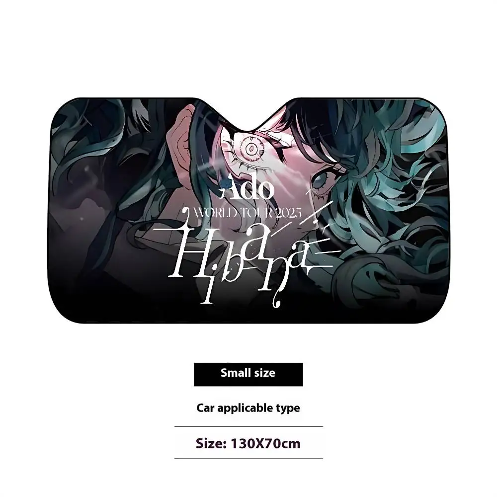 Ado Kyogen X Uta Car SunShade Windshield Funny Sun Shade Foldable UV Ray Sun Visor Protector Sunshade For Front Window