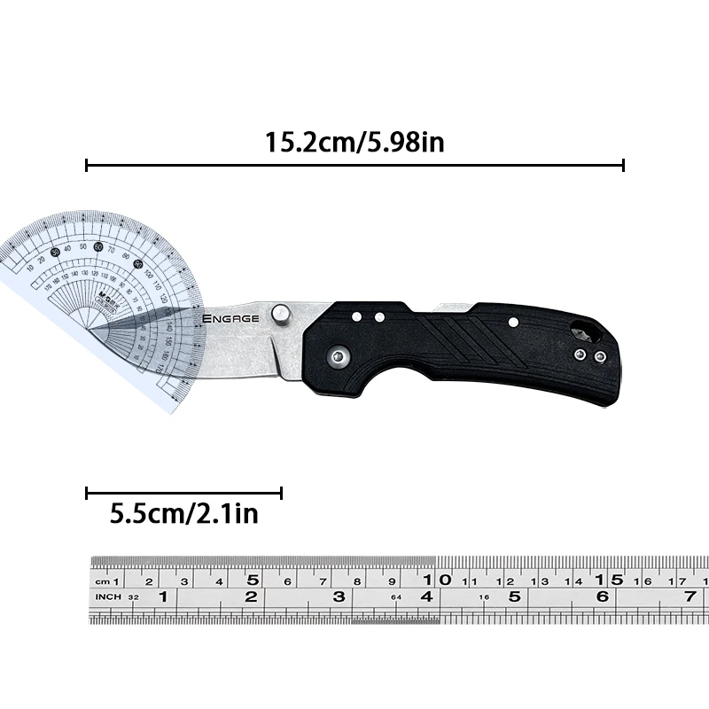 CS Engage pocket knife self-defense knife tactical knife Folding knife Outdoor Hiking Knife Camping Knife Fishing Tool EDC Knife