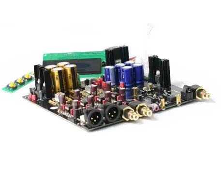 

BRZHIFI HiFi Audio Dual-core 2* ES9038PRO DAC Decoder Board TCXO XLR RCA Output