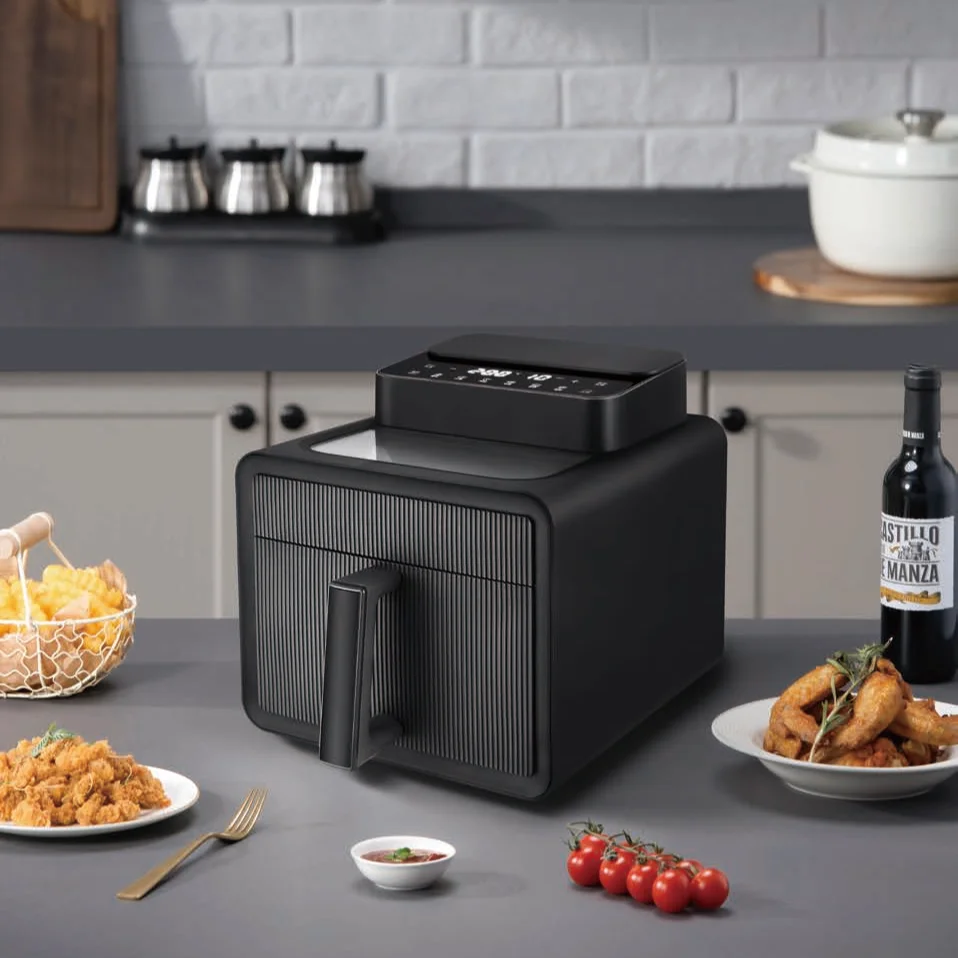 New 5L 6L 7L 8L 12L Electric D - đánh giá và giá Air Fryer 5L Digital