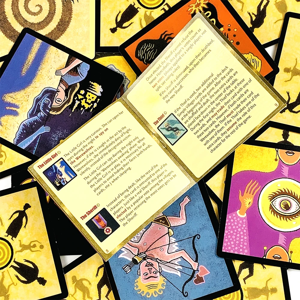 Werewolf Board Game Cards 24 C - Board Game Werewolf ulasan dan harga