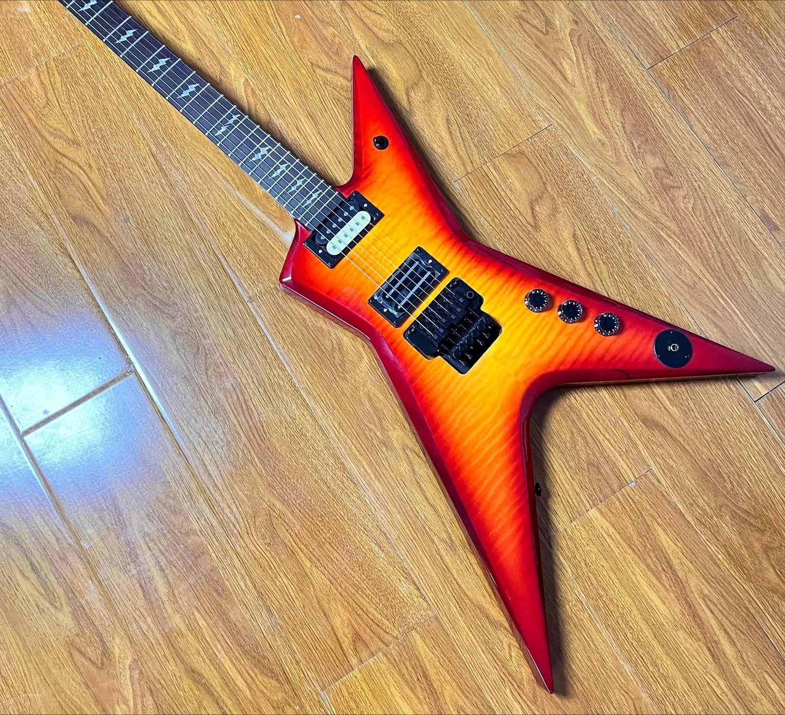 2026 Performance Custom Darrell Cherry Sunburst Guitar Body 6Strings Guitar