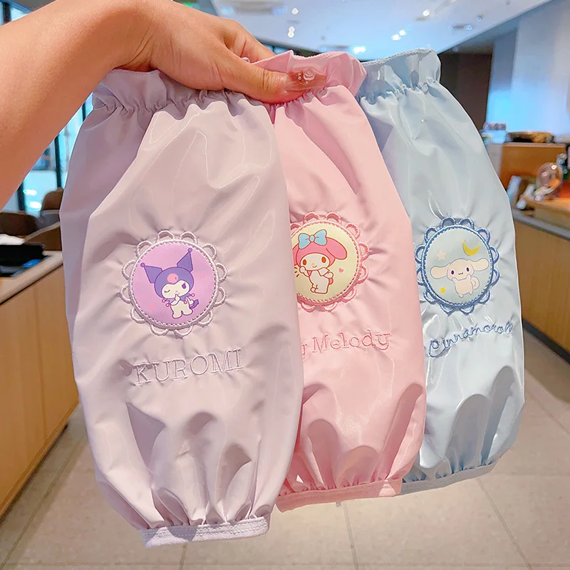 Miniso Anak-anak Kulomi Penutup Lengan Tahan Air Jaket Lengan Perawatan Lengan Anti Tahan Karat Diperpanjang Siswa Sekolah Dasar
