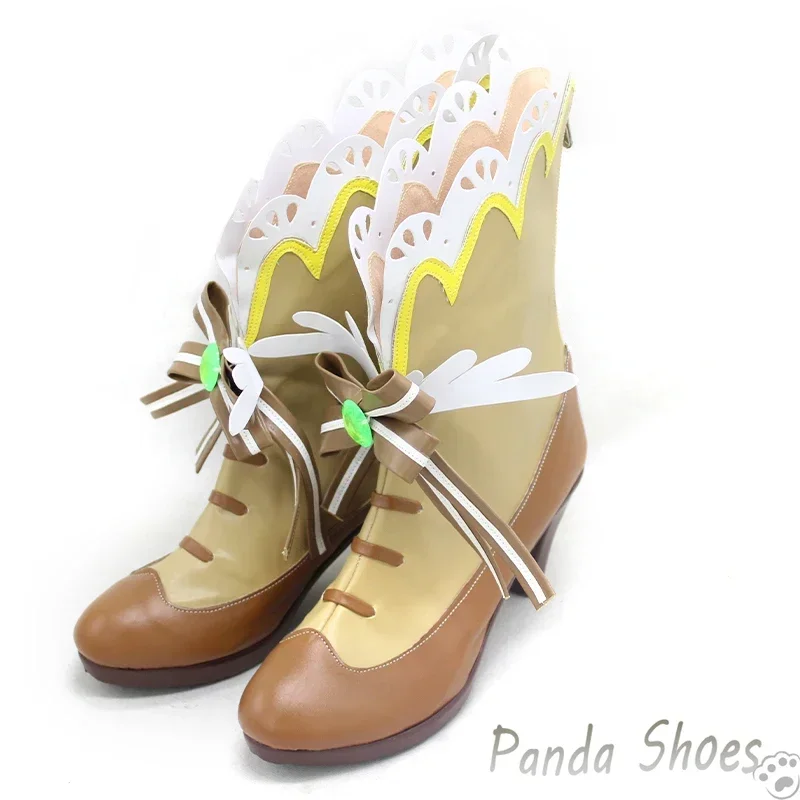Buty do cosplayu Ogata Chieri z gry Game Rebellion, rekwizyt do kostiumu cosplay anime, komiksowego, na con, Halloween.