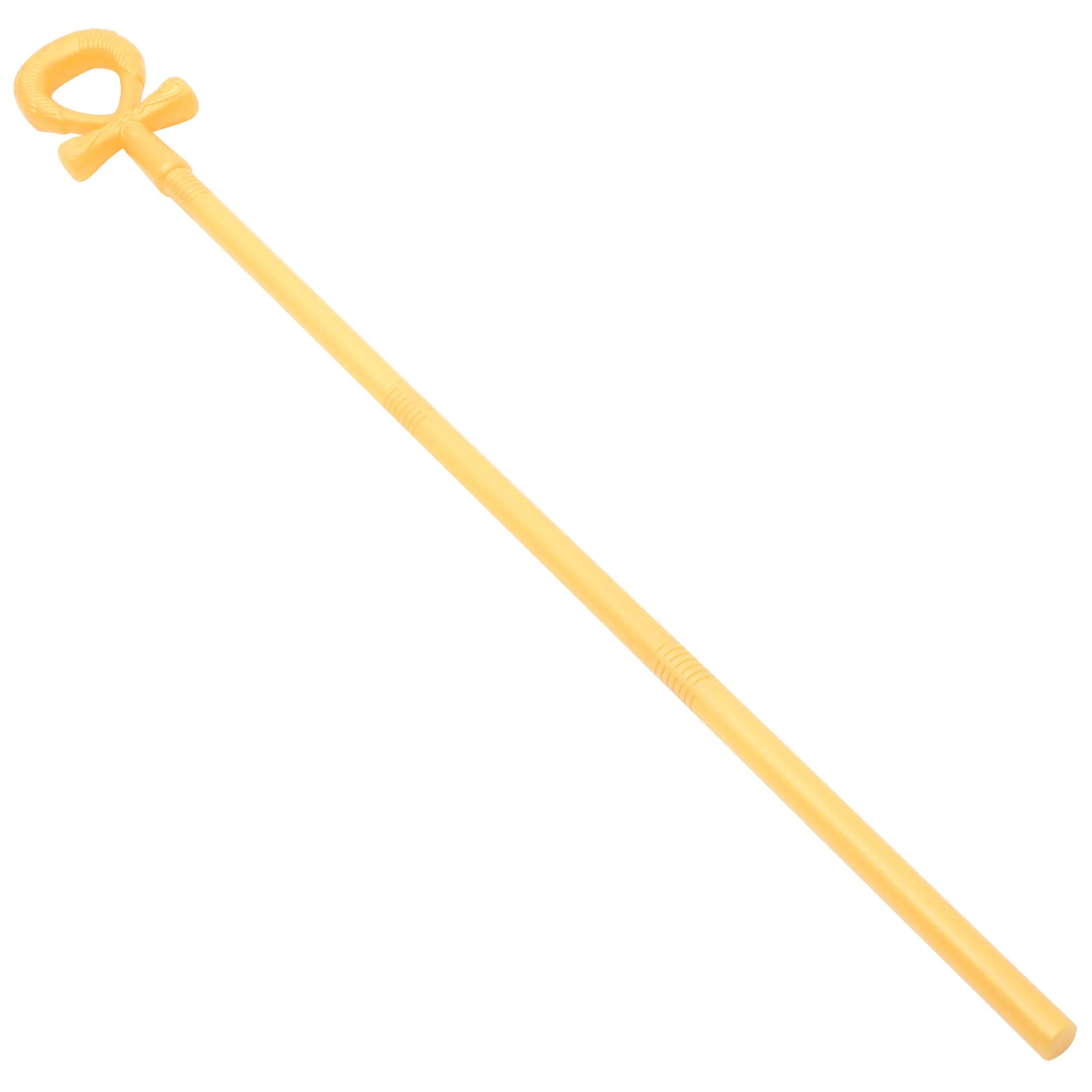 Halloween Cane Prop Pharaoh Scepter for Cosplay Costume Party Masquerade Fancy Dress Decorative Walking Stick Egyptian Theme