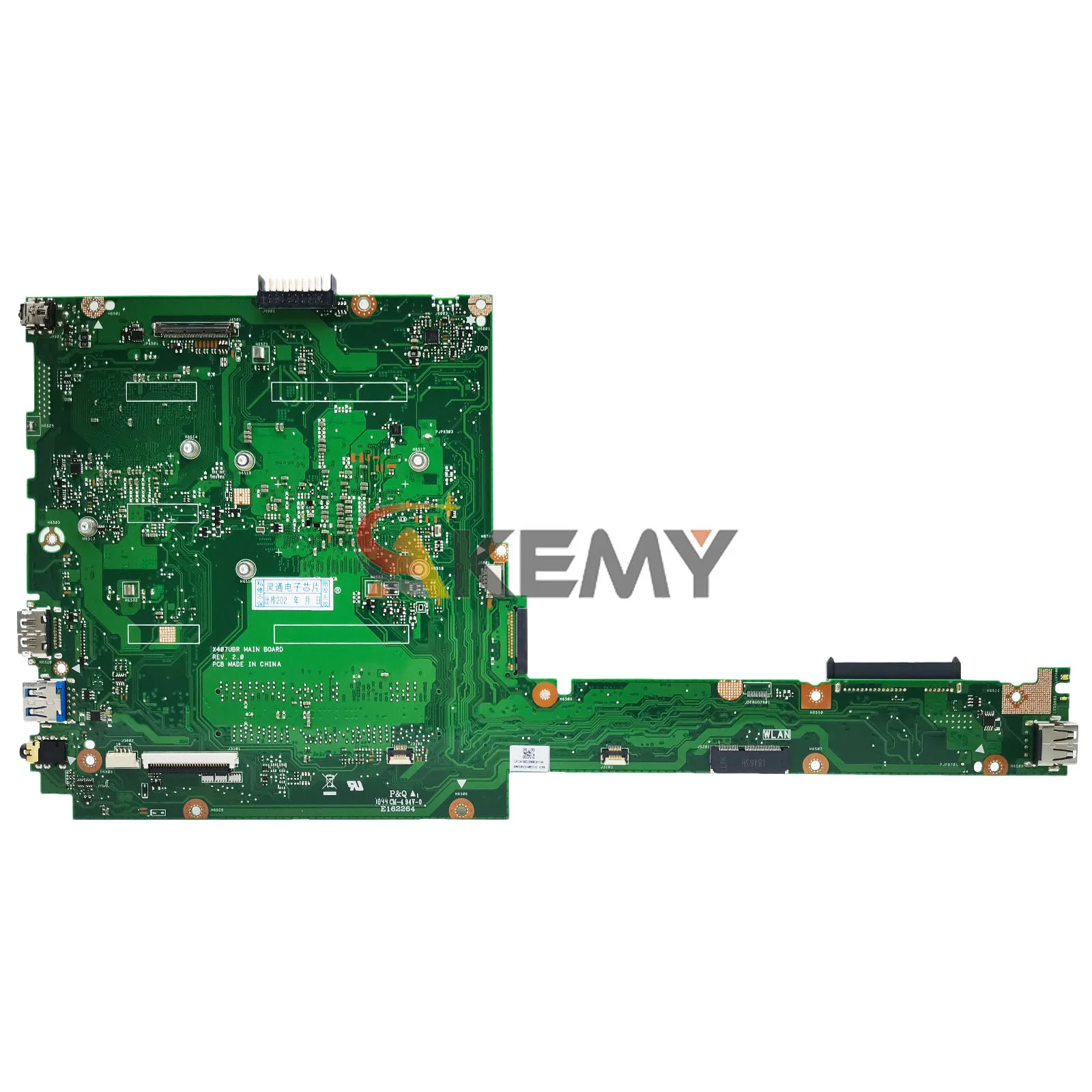 X407UBR Материнская плата для ноутбука ASUS VivoBook Y4000U X407U X407UV X407UB X407UAR F407U A407U X407UF Материнская плата с процессором I3 I5 I7