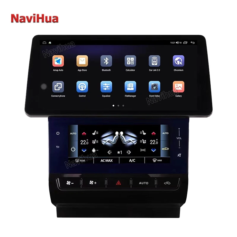 

Navihua 12 Inch Android Car Radio Car DVD Player GPS Navigation System with AC Screen Panel for Maserati Quattroporte 2013-2015