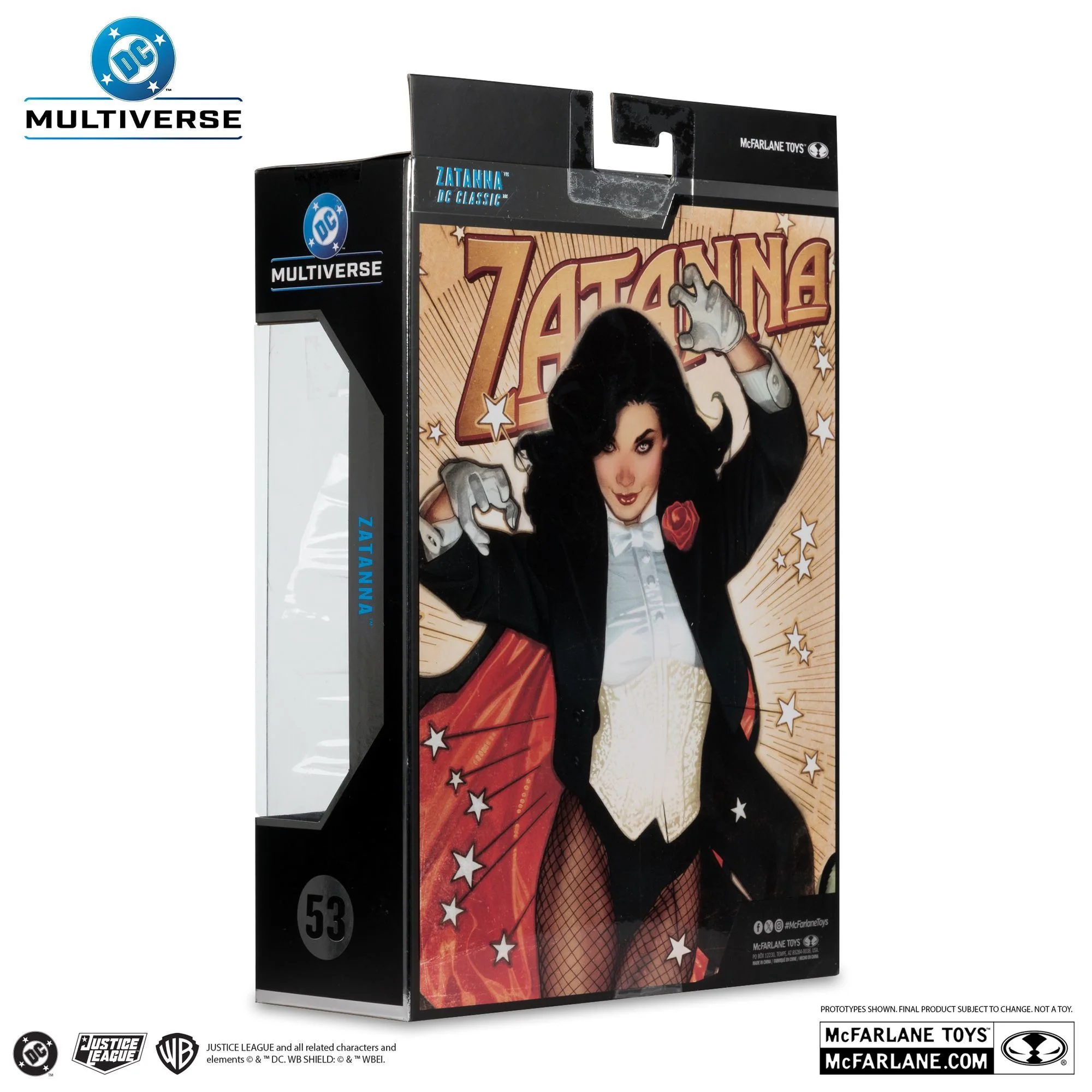 McFarlane Toys Zatanna 18cm Action Figure Collector Edition Gold
