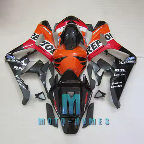 Prime Full Fairing Kit for CBR1000RR CBR 1000RR 06 07 2006 2007 Motorcycle Injection Molding Rebuilding Bike Black Repsol