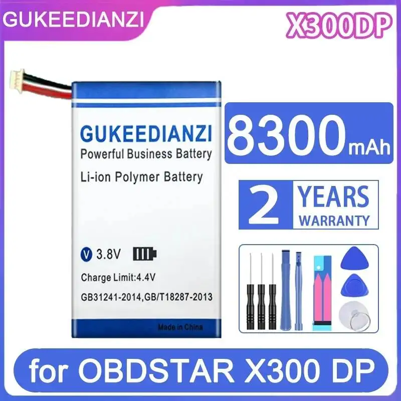 

Аккумулятор 8300 мАч для диагностического оборудования Obdstar X300 DP X300DP, тестер для автомобильной диагностики