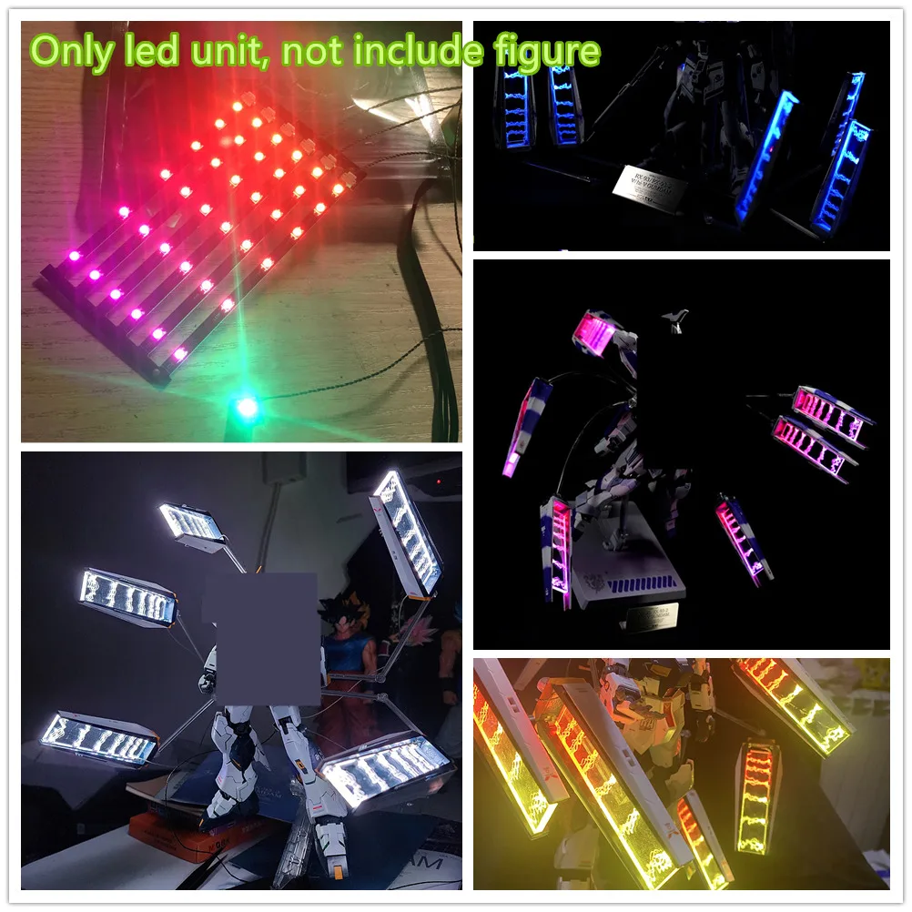 

KOSMOS remote control Fin Funnel colorful RGB LED Unit for MG MB 1/100 RX-93 V Nu Hi-V ver ka model DK025