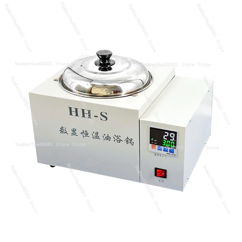 

Лабораторный нагреватель масляной баны, высокотемпературный термостат для силиконового масла с цифровым дисплеем, магнитная мешалка, температура