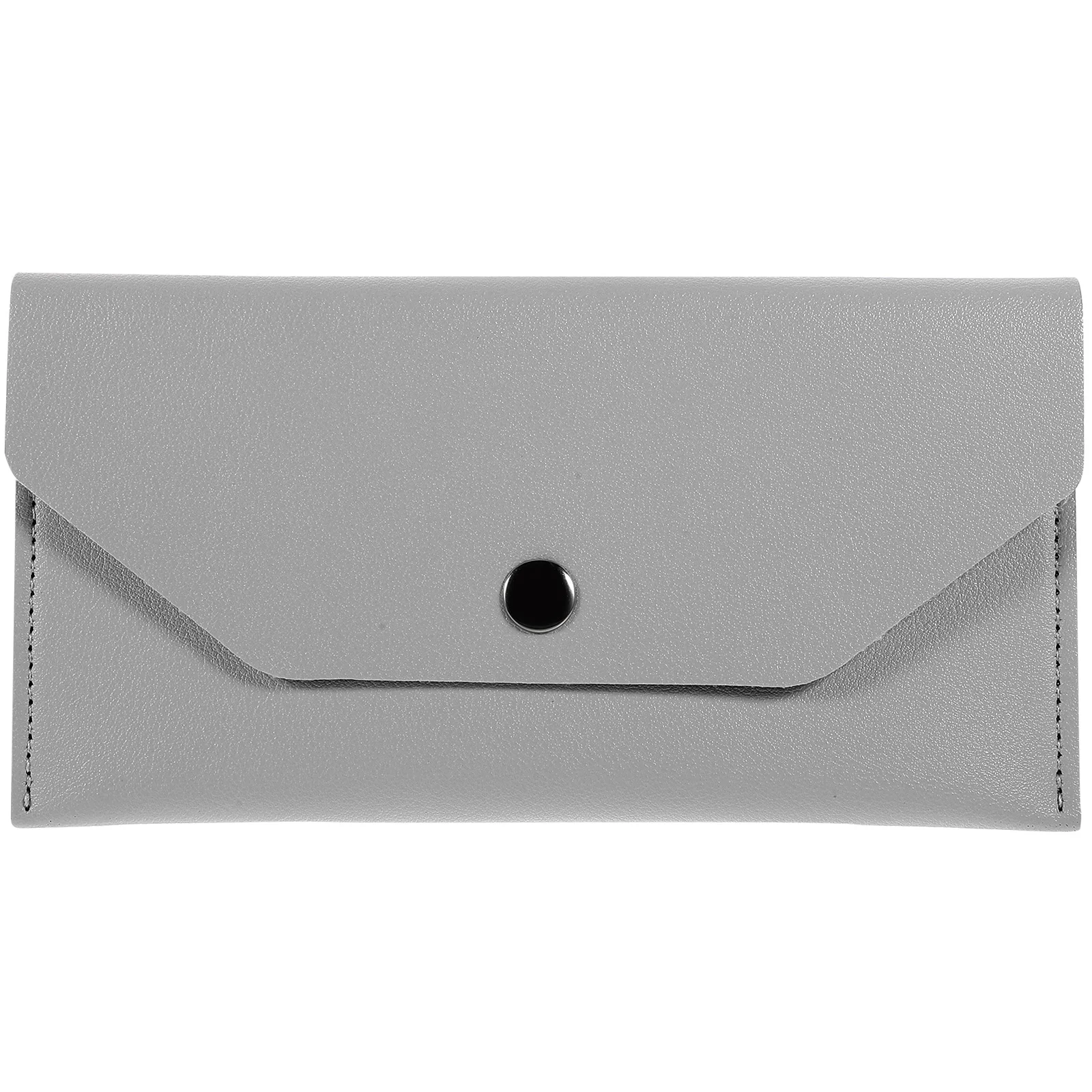 PU Long Change Wallet Coin Purse Multifunctional Small Zipper Pouch Mini Wallet for Women Coin Purse