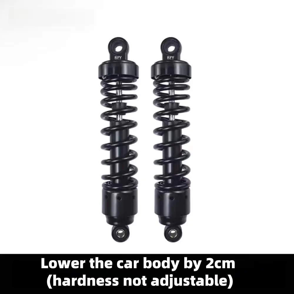 For Eliminator 500 modified shock absorbers reduce vehicle damping and are adjustable.