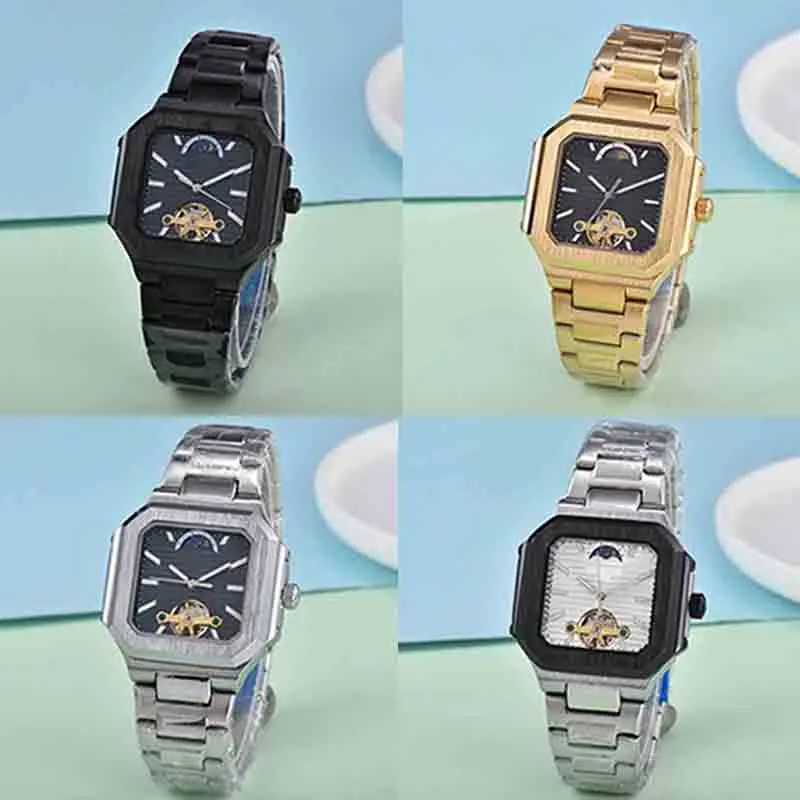 

Stainless Steel Wristwatche for Men Woman Automatic Mechanical Watches for Unisex Water Resistant Classic Style Luxury AAA