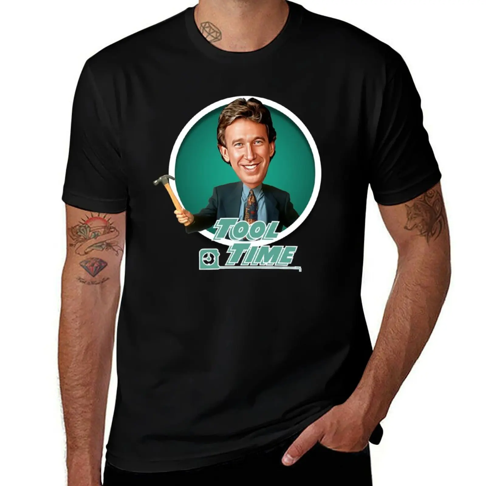 

Tim Allen - Tool Time T-Shirt anime t shirts for man t shirt men 100% cotton luxury brand man t shirt heavy cotton T-Shirt