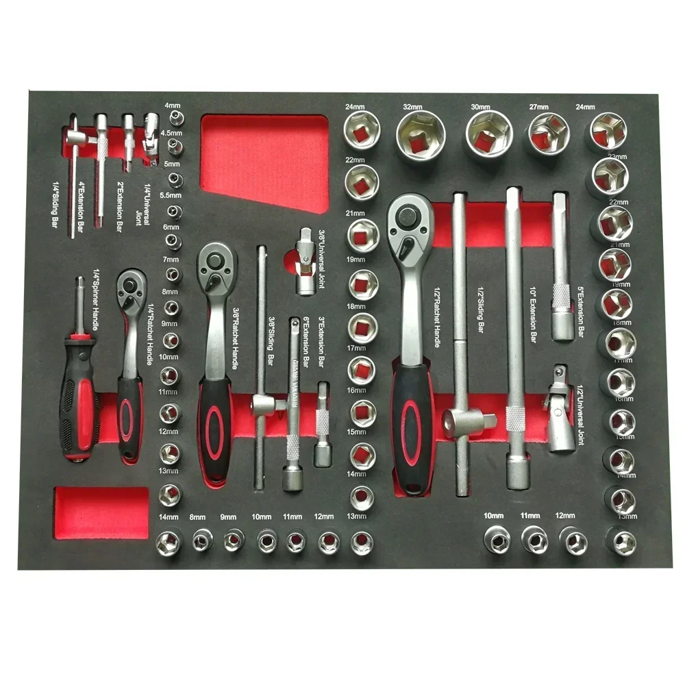 

toolbox organizer with 4 drawers for garage tools storage ,automobile car repair DIY tool kit rolling cabinet