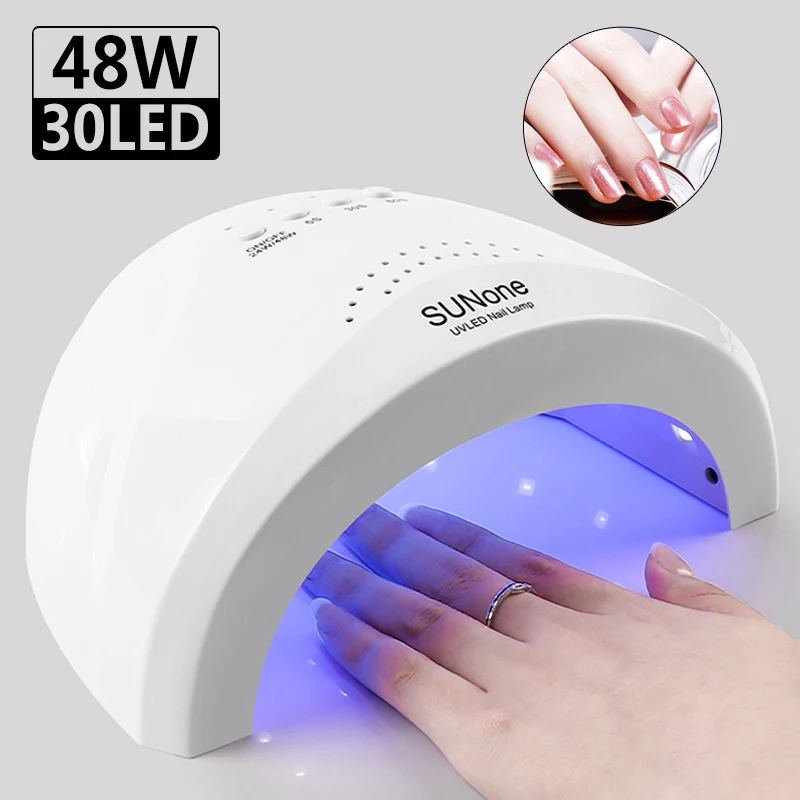 Professional Nail Art UV Lamp 30 LED UV Gel Varnish Gel Polish Dryer Suitable for Home Curing Nail Art Equipment Tools