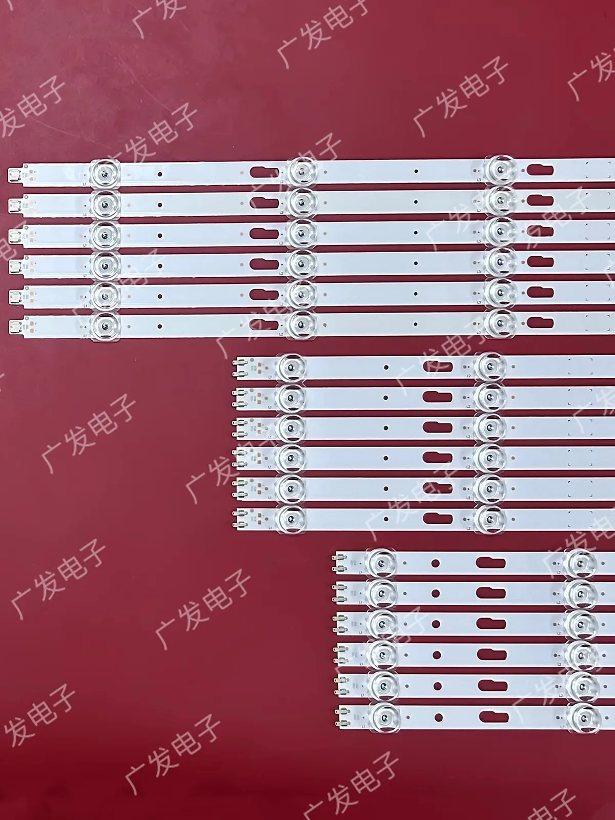 LED Backlight strip 5+5+6 lamp for UA85TU8000JXXZ 85L R000 85M R000 85R R000 3V/LED