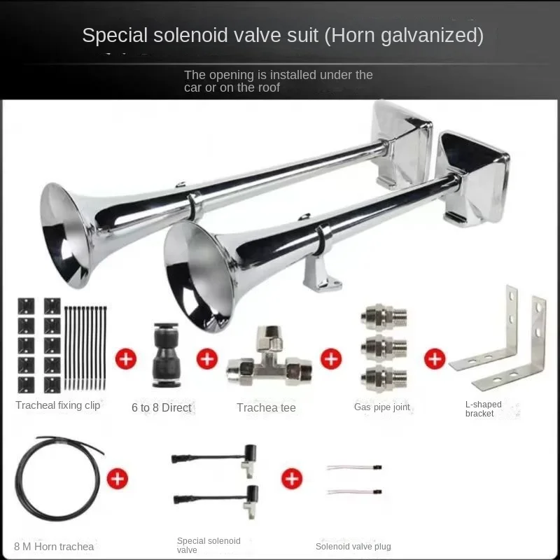 Non Destructive Modification of Large Volume for Electroplated Silver Gas Horn Trucks