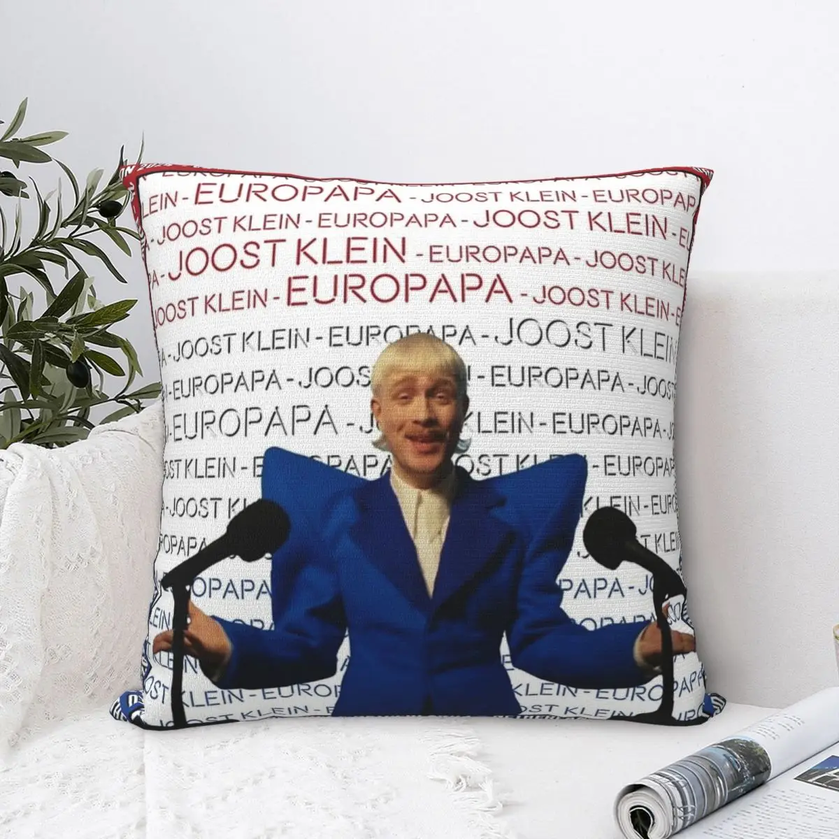 Joost Klein Europapa Netherlands Pillowcase Polyester Cushion Cover Decor Throw Pillow Case Cover Home Dropshipping 45X45cm