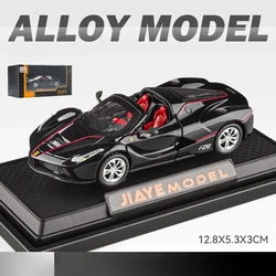 1:36 Ferrari Laferrari convertible Alloy Model Car Toy Diecasts Casting Sound and Light Car Toys For Children Vehicle X75