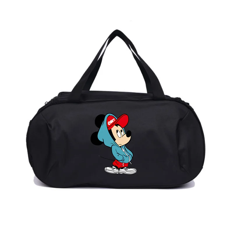 Disney Mickey Minnie Mouse Women Sport Gym Bag Outdoor Causal Big Capacity for Fitness Sports Handbag Backpack Travel Gym Bag