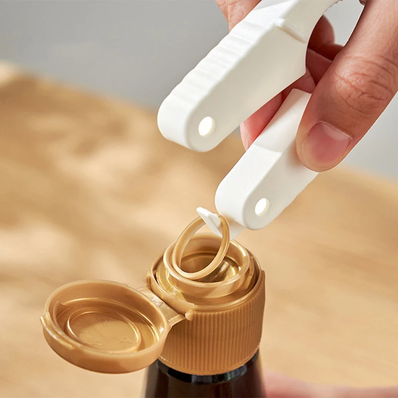 1PC Bottle Opener Easy Grip  Opener Multifunctional Plastic Manual Non-slip Canned Drink Creative Kitchen Gadgets Twist Off Lid
