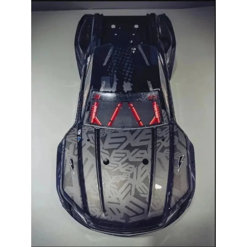 

1/8 ARRMA Kraton Body Shell- Black White EXB Red Eye Series, Fits RTR & EXB V1-V5, with Red Eye Rear Wing Decals, Upgrade parts