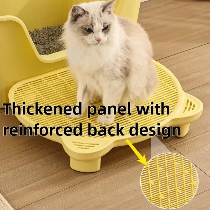 Cat Litter Box Mats Anti-take-out Anti-splash Double-deck Cats Toilet Special Sand Control Pedal Detachable Pet Products